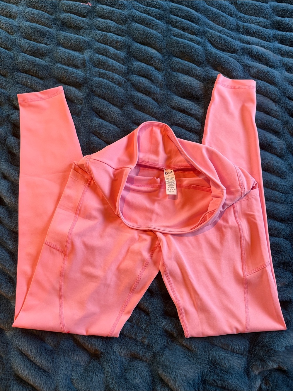 ZYIA Pink Women’s light n tight Leggings size 6-8